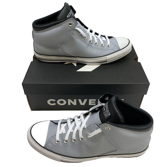 Converse Sneaker Men\'s 12 Silver Black Chuck Taylor All Star High Street Shoes main image 14